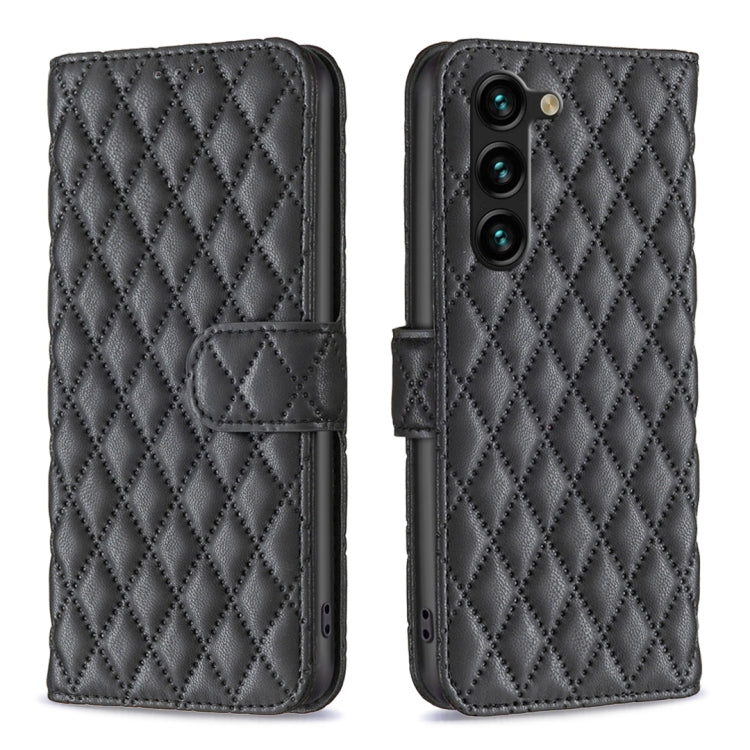 Diamond Lattice Wallet Flip Leather Phone Case, For Samsung Galaxy S26 Ultra 5G, For Samsung Galaxy S26 5G, For Samsung Galaxy S25 5G, For Samsung Galaxy S25+ 5G, For Samsung Galaxy S25 Ultra 5G, For Samsung Galaxy S24 FE 5G