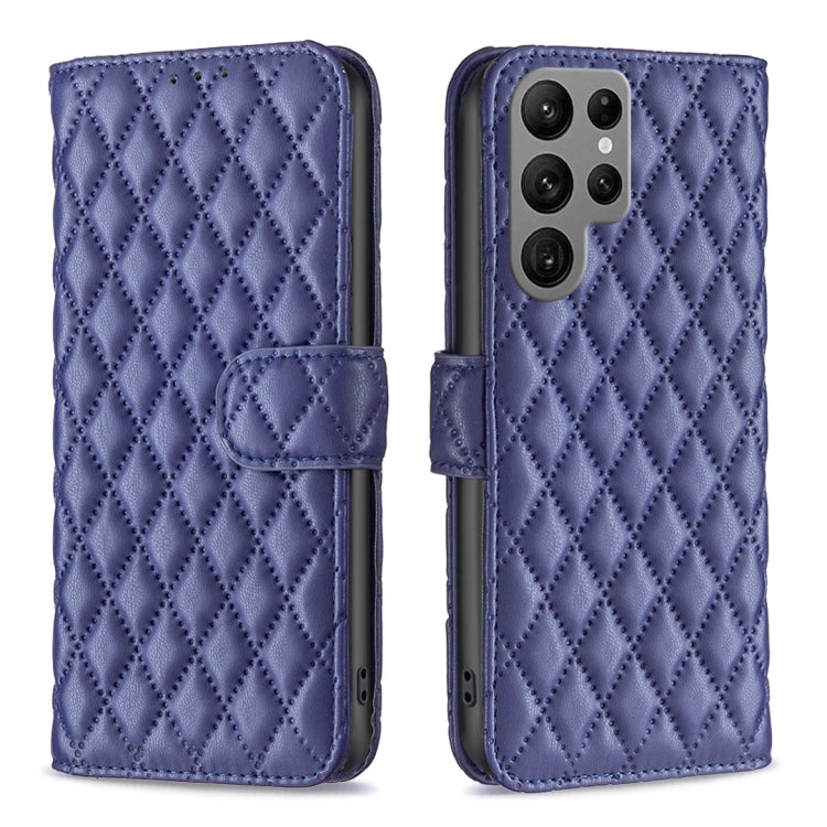 Diamond Lattice Wallet Flip Leather Phone Case, For Samsung Galaxy S26 Ultra 5G, For Samsung Galaxy S26 5G, For Samsung Galaxy S25 5G, For Samsung Galaxy S25+ 5G, For Samsung Galaxy S25 Ultra 5G, For Samsung Galaxy S24 FE 5G