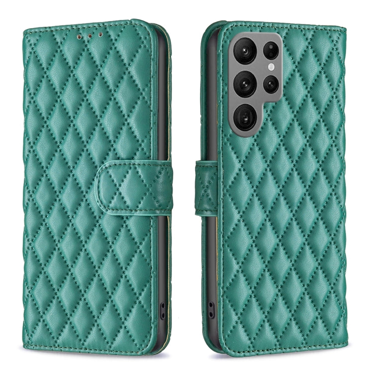 Diamond Lattice Wallet Flip Leather Phone Case, For Samsung Galaxy S26 Ultra 5G, For Samsung Galaxy S26 5G, For Samsung Galaxy S25 5G, For Samsung Galaxy S25+ 5G, For Samsung Galaxy S25 Ultra 5G, For Samsung Galaxy S24 FE 5G