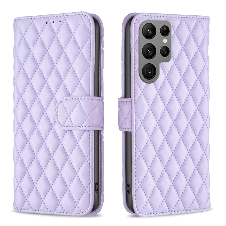 Diamond Lattice Wallet Flip Leather Phone Case, For Samsung Galaxy S26 Ultra 5G, For Samsung Galaxy S26 5G, For Samsung Galaxy S25 5G, For Samsung Galaxy S25+ 5G, For Samsung Galaxy S25 Ultra 5G, For Samsung Galaxy S24 FE 5G