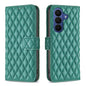 Diamond Lattice Wallet Flip Leather Phone Case, For Galaxy S27+ 5G, For Galaxy S26 FE 5G, For Samsung Galaxy S26+ 5G, For Samsung Galaxy S26 Ultra 5G, For Samsung Galaxy S26 5G, For Samsung Galaxy S25 5G, For Samsung Galaxy S25+ 5G                     ...
