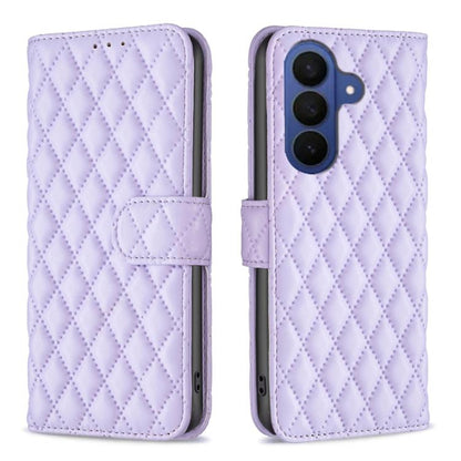 Diamond Lattice Wallet Flip Leather Phone Case, For Galaxy S27+ 5G, For Galaxy S26 FE 5G, For Samsung Galaxy S26+ 5G, For Samsung Galaxy S26 Ultra 5G, For Samsung Galaxy S26 5G, For Samsung Galaxy S25 5G, For Samsung Galaxy S25+ 5G                     ...