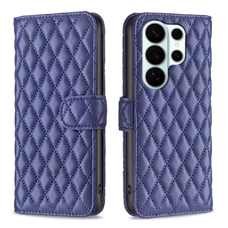 Diamond Lattice Wallet Flip Leather Phone Case, For Samsung Galaxy S26 Ultra 5G, For Samsung Galaxy S26 5G, For Samsung Galaxy S25 5G, For Samsung Galaxy S25+ 5G, For Samsung Galaxy S25 Ultra 5G, For Samsung Galaxy S24 FE 5G