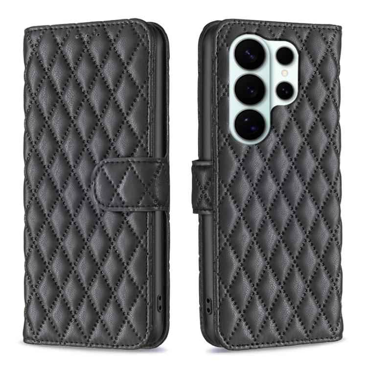 Diamond Lattice Wallet Flip Leather Phone Case, For Samsung Galaxy S26 Ultra 5G, For Samsung Galaxy S26 5G, For Samsung Galaxy S25 5G, For Samsung Galaxy S25+ 5G, For Samsung Galaxy S25 Ultra 5G, For Samsung Galaxy S24 FE 5G