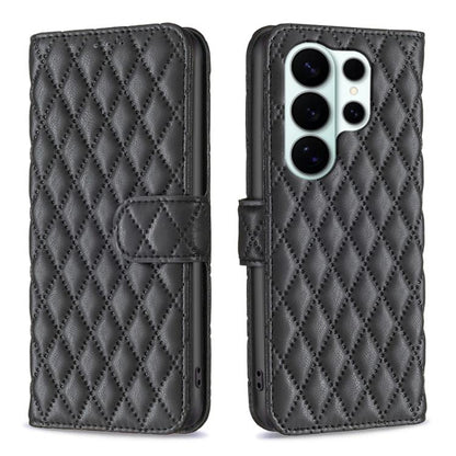 Diamond Lattice Wallet Flip Leather Phone Case, For Galaxy S27+ 5G, For Galaxy S26 FE 5G, For Samsung Galaxy S26+ 5G, For Samsung Galaxy S26 Ultra 5G, For Samsung Galaxy S26 5G, For Samsung Galaxy S25 5G, For Samsung Galaxy S25+ 5G                     ...