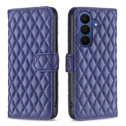 Diamond Lattice Wallet Flip Leather Phone Case, For Galaxy S27+ 5G, For Galaxy S26 FE 5G, For Samsung Galaxy S26+ 5G, For Samsung Galaxy S26 Ultra 5G, For Samsung Galaxy S26 5G, For Samsung Galaxy S25 5G, For Samsung Galaxy S25+ 5G                     ...