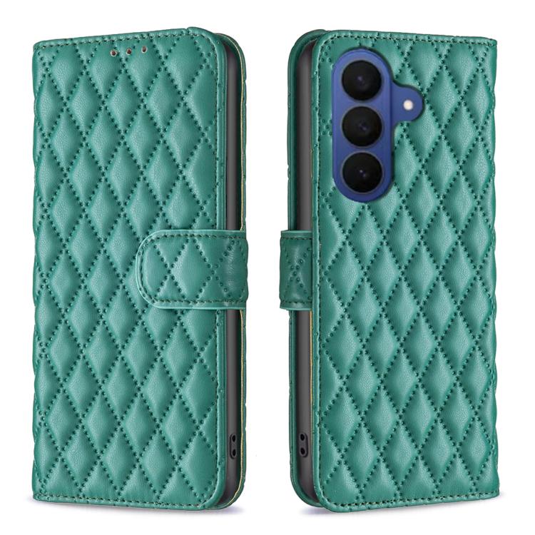 Diamond Lattice Wallet Flip Leather Phone Case, For Galaxy S27+ 5G, For Galaxy S26 FE 5G, For Samsung Galaxy S26+ 5G, For Samsung Galaxy S26 Ultra 5G, For Samsung Galaxy S26 5G, For Samsung Galaxy S25 5G, For Samsung Galaxy S25+ 5G                     ...