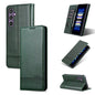 AZNS Magnetic Calf Texture Flip Leather Phone Case, For Samsung Galaxy S25 Ultra 5G, For Samsung Galaxy S24 FE 5G