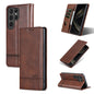 AZNS Magnetic Calf Texture Flip Leather Phone Case, For Samsung Galaxy S25 Ultra 5G, For Samsung Galaxy S24 FE 5G
