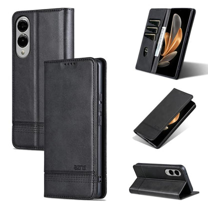 AZNS Magnetic Calf Texture Flip Leather Phone Case, For Galaxy S26 FE 5G, For Samsung Galaxy S26+ 5G, For Samsung Galaxy S26 Ultra 5G, For Samsung Galaxy S26 5G, For Samsung Galaxy S25 FE 5G, For Samsung Galaxy S25 Edge 5G, For Samsung Galaxy S25 5G   ...