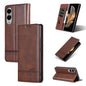 AZNS Magnetic Calf Texture Flip Leather Phone Case, For Galaxy S26 FE 5G, For Samsung Galaxy S26+ 5G, For Samsung Galaxy S26 Ultra 5G, For Samsung Galaxy S26 5G, For Samsung Galaxy S25 FE 5G, For Samsung Galaxy S25 Edge 5G, For Samsung Galaxy S25 5G   ...