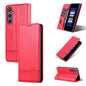 AZNS Magnetic Calf Texture Flip Leather Phone Case, For Galaxy S26 FE 5G, For Samsung Galaxy S26+ 5G, For Samsung Galaxy S26 Ultra 5G, For Samsung Galaxy S26 5G, For Samsung Galaxy S25 FE 5G, For Samsung Galaxy S25 Edge 5G, For Samsung Galaxy S25 5G   ...