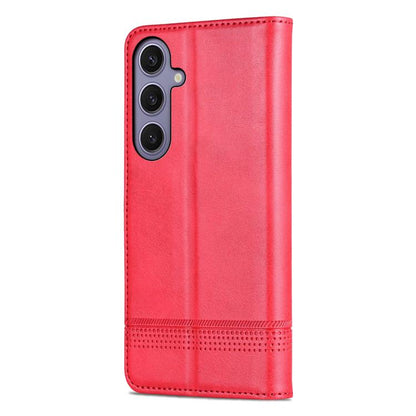 AZNS Magnetic Calf Texture Flip Leather Phone Case, For Galaxy S26 FE 5G, For Samsung Galaxy S26+ 5G, For Samsung Galaxy S26 Ultra 5G, For Samsung Galaxy S26 5G, For Samsung Galaxy S25 FE 5G, For Samsung Galaxy S25 Edge 5G, For Samsung Galaxy S25 5G   ...