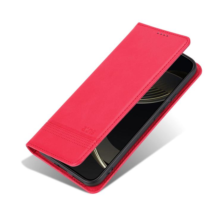 AZNS Magnetic Calf Texture Flip Leather Phone Case, For Galaxy S26 FE 5G, For Samsung Galaxy S26+ 5G, For Samsung Galaxy S26 Ultra 5G, For Samsung Galaxy S26 5G, For Samsung Galaxy S25 FE 5G, For Samsung Galaxy S25 Edge 5G, For Samsung Galaxy S25 5G   ...