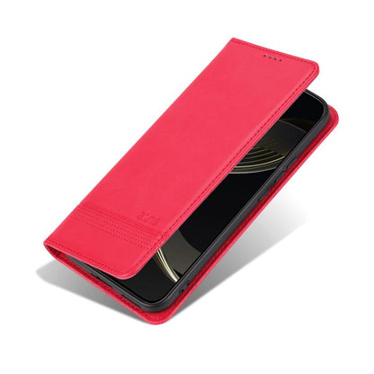 AZNS Magnetic Calf Texture Flip Leather Phone Case, For Galaxy S26 FE 5G, For Samsung Galaxy S26+ 5G, For Samsung Galaxy S26 Ultra 5G, For Samsung Galaxy S26 5G, For Samsung Galaxy S25 FE 5G, For Samsung Galaxy S25 Edge 5G, For Samsung Galaxy S25 5G   ...