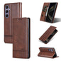 AZNS Magnetic Calf Texture Flip Leather Phone Case, For Galaxy S26 FE 5G, For Samsung Galaxy S26+ 5G, For Samsung Galaxy S26 Ultra 5G, For Samsung Galaxy S26 5G, For Samsung Galaxy S25 FE 5G, For Samsung Galaxy S25 Edge 5G, For Samsung Galaxy S25 5G   ...