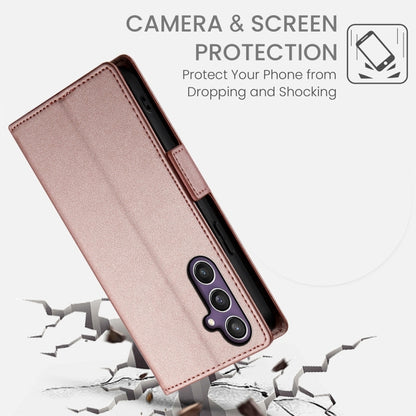 Side Buckle Magnetic Frosted Leather Phone Case, For Samsung Galaxy S24 5G, For Samsung Galaxy S23 FE 5G, For Samsung Galaxy S23 Ultra 5G, For Samsung Galaxy S23+ 5G, For Samsung Galaxy S23 5G, For Samsung Galaxy S21 FE 5G