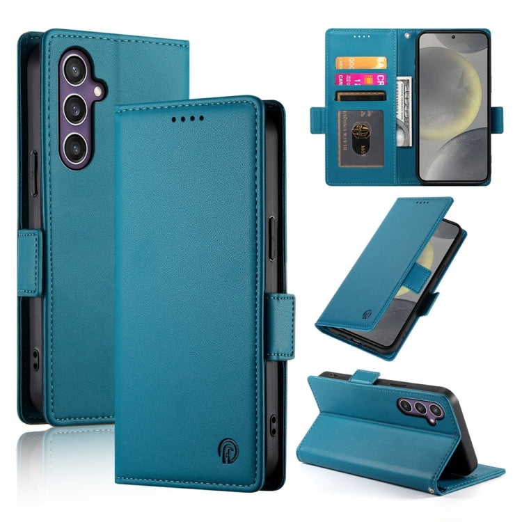 Side Buckle Magnetic Frosted Leather Phone Case, For Samsung Galaxy S24 5G, For Samsung Galaxy S23 FE 5G, For Samsung Galaxy S23 Ultra 5G, For Samsung Galaxy S23+ 5G, For Samsung Galaxy S23 5G, For Samsung Galaxy S21 FE 5G