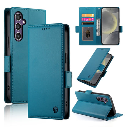 Side Buckle Magnetic Frosted Leather Phone Case, For Samsung Galaxy S24 5G, For Samsung Galaxy S23 FE 5G, For Samsung Galaxy S23 Ultra 5G, For Samsung Galaxy S23+ 5G, For Samsung Galaxy S23 5G, For Samsung Galaxy S21 FE 5G