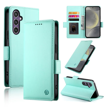 Side Buckle Magnetic Frosted Leather Phone Case, For Samsung Galaxy S24 5G, For Samsung Galaxy S23 FE 5G, For Samsung Galaxy S23 Ultra 5G, For Samsung Galaxy S23+ 5G, For Samsung Galaxy S23 5G, For Samsung Galaxy S21 FE 5G