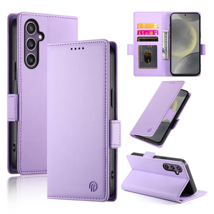 Side Buckle Magnetic Frosted Leather Phone Case, For Samsung Galaxy S24 5G, For Samsung Galaxy S23 FE 5G, For Samsung Galaxy S23 Ultra 5G, For Samsung Galaxy S23+ 5G, For Samsung Galaxy S23 5G, For Samsung Galaxy S21 FE 5G