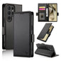Side Buckle Magnetic Frosted Leather Phone Case, For Samsung Galaxy S25 Edge 5G, For Samsung Galaxy S25 5G, For Samsung Galaxy S25+ 5G, For Samsung Galaxy S25 Ultra 5G, For Samsung Galaxy S24 Ultra 5G, For Samsung Galaxy S24+ 5G