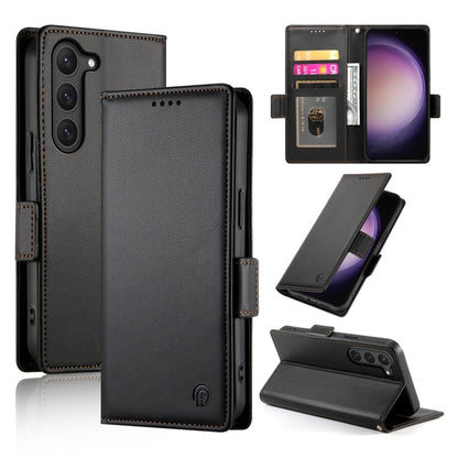 Side Buckle Magnetic Frosted Leather Phone Case, For Samsung Galaxy S24 5G, For Samsung Galaxy S23 FE 5G, For Samsung Galaxy S23 Ultra 5G, For Samsung Galaxy S23+ 5G, For Samsung Galaxy S23 5G, For Samsung Galaxy S21 FE 5G