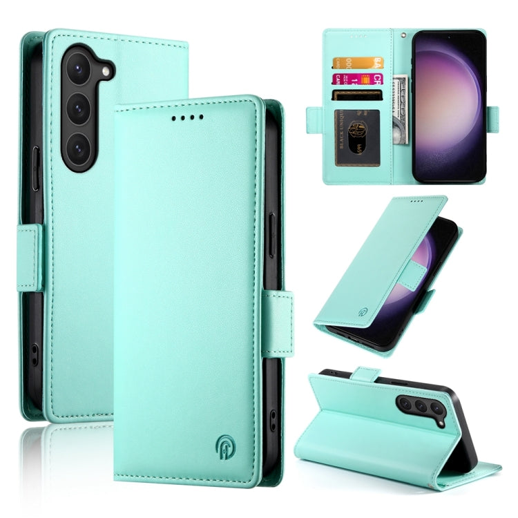 Side Buckle Magnetic Frosted Leather Phone Case, For Samsung Galaxy S24 5G, For Samsung Galaxy S23 FE 5G, For Samsung Galaxy S23 Ultra 5G, For Samsung Galaxy S23+ 5G, For Samsung Galaxy S23 5G, For Samsung Galaxy S21 FE 5G
