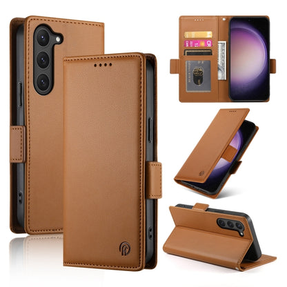 Side Buckle Magnetic Frosted Leather Phone Case, For Samsung Galaxy S24 5G, For Samsung Galaxy S23 FE 5G, For Samsung Galaxy S23 Ultra 5G, For Samsung Galaxy S23+ 5G, For Samsung Galaxy S23 5G, For Samsung Galaxy S21 FE 5G