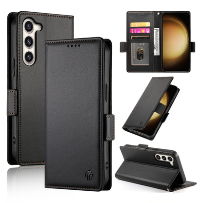 Side Buckle Magnetic Frosted Leather Phone Case, For Samsung Galaxy S24 5G, For Samsung Galaxy S23 FE 5G, For Samsung Galaxy S23 Ultra 5G, For Samsung Galaxy S23+ 5G, For Samsung Galaxy S23 5G, For Samsung Galaxy S21 FE 5G