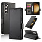 Side Buckle Magnetic Frosted Leather Phone Case, For Samsung Galaxy S24 5G, For Samsung Galaxy S23 FE 5G, For Samsung Galaxy S23 Ultra 5G, For Samsung Galaxy S23+ 5G, For Samsung Galaxy S23 5G, For Samsung Galaxy S21 FE 5G