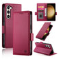 Side Buckle Magnetic Frosted Leather Phone Case, For Samsung Galaxy S24 5G, For Samsung Galaxy S23 FE 5G, For Samsung Galaxy S23 Ultra 5G, For Samsung Galaxy S23+ 5G, For Samsung Galaxy S23 5G, For Samsung Galaxy S21 FE 5G