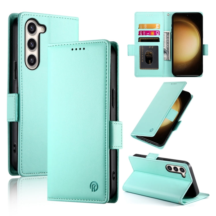 Side Buckle Magnetic Frosted Leather Phone Case, For Samsung Galaxy S24 5G, For Samsung Galaxy S23 FE 5G, For Samsung Galaxy S23 Ultra 5G, For Samsung Galaxy S23+ 5G, For Samsung Galaxy S23 5G, For Samsung Galaxy S21 FE 5G