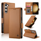 Side Buckle Magnetic Frosted Leather Phone Case, For Samsung Galaxy S24 5G, For Samsung Galaxy S23 FE 5G, For Samsung Galaxy S23 Ultra 5G, For Samsung Galaxy S23+ 5G, For Samsung Galaxy S23 5G, For Samsung Galaxy S21 FE 5G