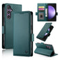 Side Buckle Magnetic Frosted Leather Phone Case, For Samsung Galaxy S24 5G, For Samsung Galaxy S23 FE 5G, For Samsung Galaxy S23 Ultra 5G, For Samsung Galaxy S23+ 5G, For Samsung Galaxy S23 5G, For Samsung Galaxy S21 FE 5G