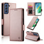 Side Buckle Magnetic Frosted Leather Phone Case, For Samsung Galaxy S24 5G, For Samsung Galaxy S23 FE 5G, For Samsung Galaxy S23 Ultra 5G, For Samsung Galaxy S23+ 5G, For Samsung Galaxy S23 5G, For Samsung Galaxy S21 FE 5G