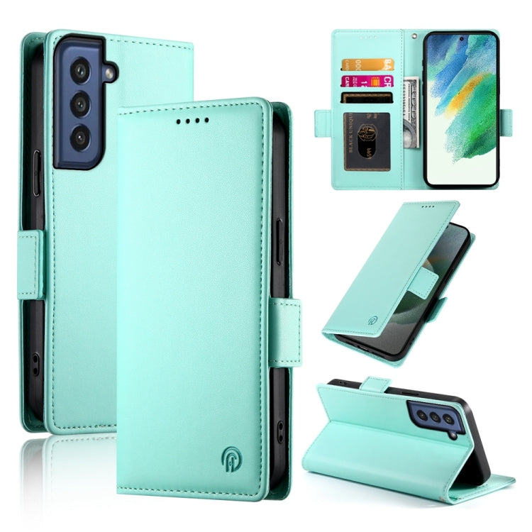 Side Buckle Magnetic Frosted Leather Phone Case, For Samsung Galaxy S24 5G, For Samsung Galaxy S23 FE 5G, For Samsung Galaxy S23 Ultra 5G, For Samsung Galaxy S23+ 5G, For Samsung Galaxy S23 5G, For Samsung Galaxy S21 FE 5G
