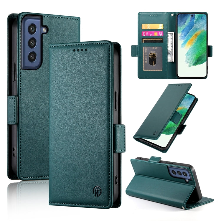 Side Buckle Magnetic Frosted Leather Phone Case, For Samsung Galaxy S24 5G, For Samsung Galaxy S23 FE 5G, For Samsung Galaxy S23 Ultra 5G, For Samsung Galaxy S23+ 5G, For Samsung Galaxy S23 5G, For Samsung Galaxy S21 FE 5G