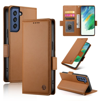 Side Buckle Magnetic Frosted Leather Phone Case, For Samsung Galaxy S24 5G, For Samsung Galaxy S23 FE 5G, For Samsung Galaxy S23 Ultra 5G, For Samsung Galaxy S23+ 5G, For Samsung Galaxy S23 5G, For Samsung Galaxy S21 FE 5G