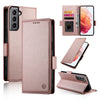Side Buckle Magnetic Frosted Leather Phone Case, For Samsung Galaxy S21 5G, For Samsung Galaxy S20 FE 5G, For Samsung Galaxy S20 Ultra 5G, For Samsung Galaxy S20+ 5G, For Samsung Galaxy S20 5G, For Samsung Galaxy S10e