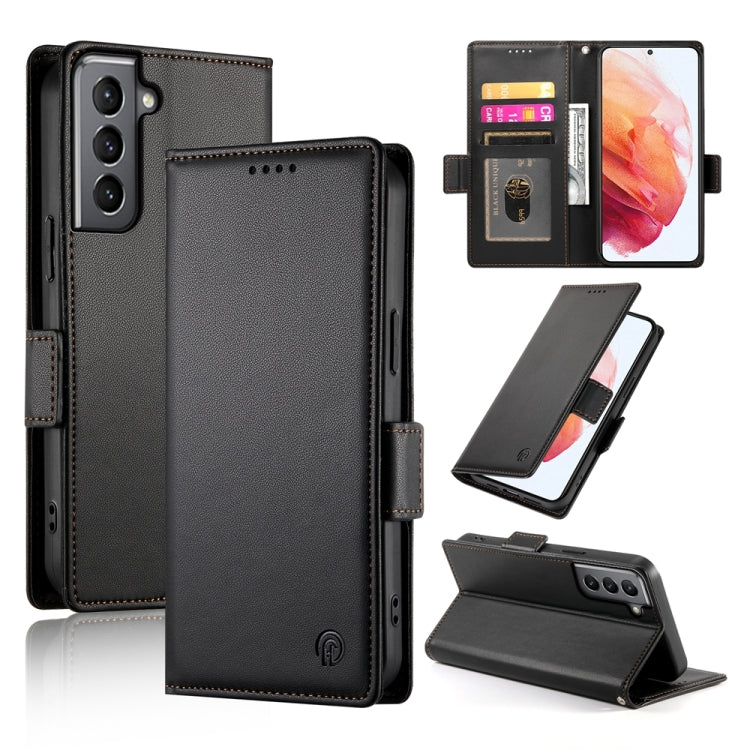 Side Buckle Magnetic Frosted Leather Phone Case, For Samsung Galaxy S21 5G, For Samsung Galaxy S20 FE 5G, For Samsung Galaxy S20 Ultra 5G, For Samsung Galaxy S20+ 5G, For Samsung Galaxy S20 5G, For Samsung Galaxy S10e