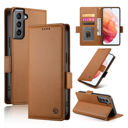 Side Buckle Magnetic Frosted Leather Phone Case, For Samsung Galaxy S21 5G, For Samsung Galaxy S20 FE 5G, For Samsung Galaxy S20 Ultra 5G, For Samsung Galaxy S20+ 5G, For Samsung Galaxy S20 5G, For Samsung Galaxy S10e