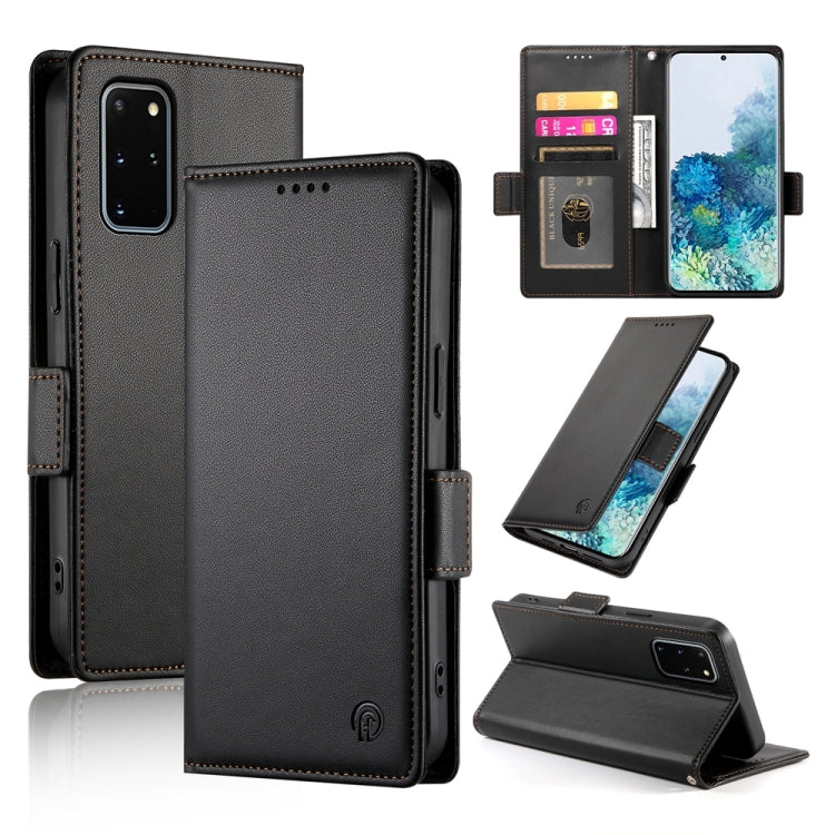 Side Buckle Magnetic Frosted Leather Phone Case, For Samsung Galaxy S21 5G, For Samsung Galaxy S20 FE 5G, For Samsung Galaxy S20 Ultra 5G, For Samsung Galaxy S20+ 5G, For Samsung Galaxy S20 5G, For Samsung Galaxy S10e