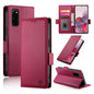 Side Buckle Magnetic Frosted Leather Phone Case, For Samsung Galaxy S21 5G, For Samsung Galaxy S20 FE 5G, For Samsung Galaxy S20 Ultra 5G, For Samsung Galaxy S20+ 5G, For Samsung Galaxy S20 5G, For Samsung Galaxy S10e