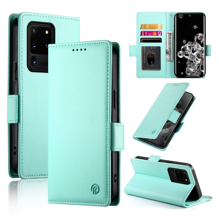 Side Buckle Magnetic Frosted Leather Phone Case, For Samsung Galaxy S21 5G, For Samsung Galaxy S20 FE 5G, For Samsung Galaxy S20 Ultra 5G, For Samsung Galaxy S20+ 5G, For Samsung Galaxy S20 5G, For Samsung Galaxy S10e
