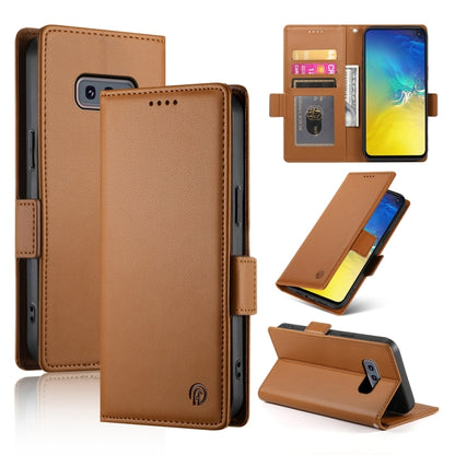 Side Buckle Magnetic Frosted Leather Phone Case, For Samsung Galaxy S21 5G, For Samsung Galaxy S20 FE 5G, For Samsung Galaxy S20 Ultra 5G, For Samsung Galaxy S20+ 5G, For Samsung Galaxy S20 5G, For Samsung Galaxy S10e