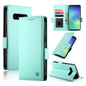 Side Buckle Magnetic Frosted Leather Phone Case, For Samsung Galaxy S10+, For Samsung Galaxy S10