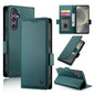 Side Buckle Magnetic Frosted Leather Phone Case, For Samsung Galaxy S25 Edge 5G, For Samsung Galaxy S25 5G, For Samsung Galaxy S25+ 5G, For Samsung Galaxy S25 Ultra 5G, For Samsung Galaxy S24 Ultra 5G, For Samsung Galaxy S24+ 5G