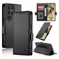 Side Buckle Magnetic Frosted Leather Phone Case, For Samsung Galaxy S25 Edge 5G, For Samsung Galaxy S25 5G, For Samsung Galaxy S25+ 5G, For Samsung Galaxy S25 Ultra 5G, For Samsung Galaxy S24 Ultra 5G, For Samsung Galaxy S24+ 5G