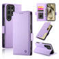 Side Buckle Magnetic Frosted Leather Phone Case, For Samsung Galaxy S25 Edge 5G, For Samsung Galaxy S25 5G, For Samsung Galaxy S25+ 5G, For Samsung Galaxy S25 Ultra 5G, For Samsung Galaxy S24 Ultra 5G, For Samsung Galaxy S24+ 5G